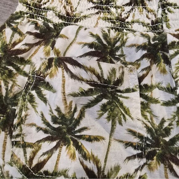 Briggs Tropical Palm Print Women's Shorts Size Small - Picture 3 of 6